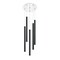 Z-Lite Forest 5 Light Island/Billiard, Chrome & Matte Black 917MP24-MB-LED-5RCH - alternate 1